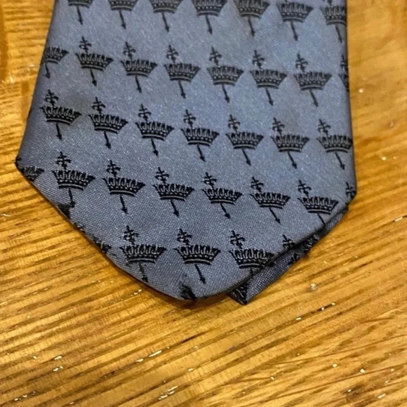 Yves Saint Laurent Mens Vintage Silk Tie - Picture 2 of 3